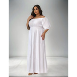 Vestido Longo Plus Size