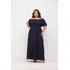 Vestido Longo Plus Size Ciganinha Moda Envangelica Soltinho