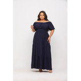 Vestido Longo Plus Size