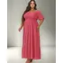 Vestido Longo Plus Size Ciganinha Moda Envangelica Soltinho