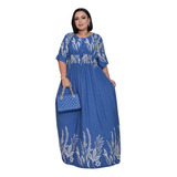 Vestido Longo Plus Size
