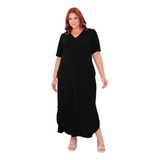 Vestido Longo Plus Size