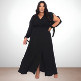 Vestido Longo Plus Size