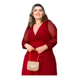 Vestido Longo Plus Size