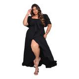 Vestido Longo Plus Size