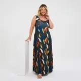 Vestido Longo Plus Size