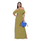 Vestido Longo Primavera Verao