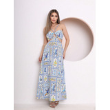Vestido Longo Resorts De