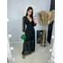 Vestido Longo Tule Com Manga Moda Evangélica Chá Revelação