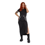 Vestido Longo Tule Poliamida
