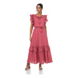 Vestido Longuete Em Laise