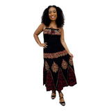Vestido Longuete Indiano Alca