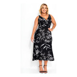 Vestido Longuete Plus Size