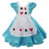 Vestido Luxo Infantil Alice No País Das Maravilhas E Bolero