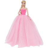 Vestido Luxo Para Boneca Barbie