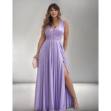 Vestido Madrinha Formanda Lilas
