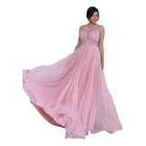 Vestido Madrinha Formatura Eventos Marsala Luxo Saia De Tule