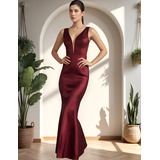 Vestido Madrinha Sereia Longo