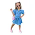 Vestido Manga Bufante Moda Infantil Luxo Blogueira + Cinto