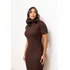 Vestido  Manga Curta Gestante Tubinho Tricô Gravida Fashion
