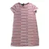 Vestido Manga Curta Rosa Estampado Tommy Hilfiger Original