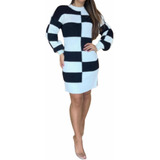 Vestido Manga Longa Em