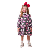 Vestido Manga Longa Hello