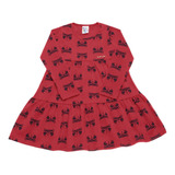 Vestido Manga Longa Infantil