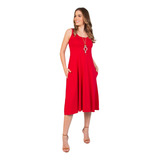 Vestido Maria Paes Midi