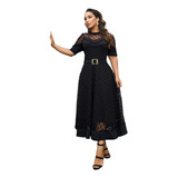 Vestido Max Midi Gode