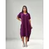 Vestido Max Saruel Solto  Tendência Moda Feminina 38 Ate 52