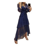 Vestido Maxi De Babados