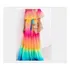 Vestido Maxi Ombro Frio Com Estampa Tie-d