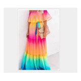 Vestido Maxi Ombro Frio