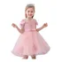 Vestido Menina Infantil Rosa Renda Tam 1 Ou 2 Anos Realeza 