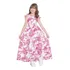 Vestido Menina Juvenil Longo Estampado Festa Luxo 10 Ao 16