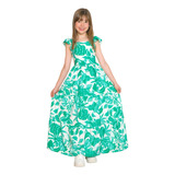 Vestido Menina Juvenil Longo