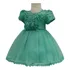 Vestido Menina Princesa Verde Tify 2 Anos Renda Lindo