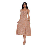 Vestido Midi Alcinha Amarracao