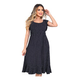 Vestido Midi Casual Costa