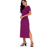 Vestido Midi Casual Em