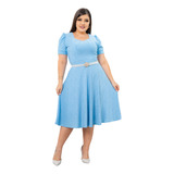 Vestido Midi Casual Longuete