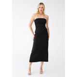 Vestido Midi De Alfaiataria