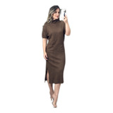 Vestido Midi De Trico