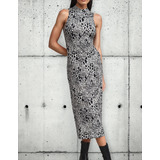 Vestido Midi Em Malha