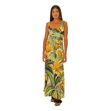 Vestido Midi Estampado Bananarte