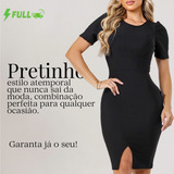 Vestido Midi Evangelico Malha