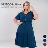 Vestido Midi Feminino Luxo De Manga Plus Size Evangélico
