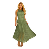 Vestido Midi Feminino Malha