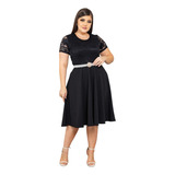 Vestido Midi Gode Longuete